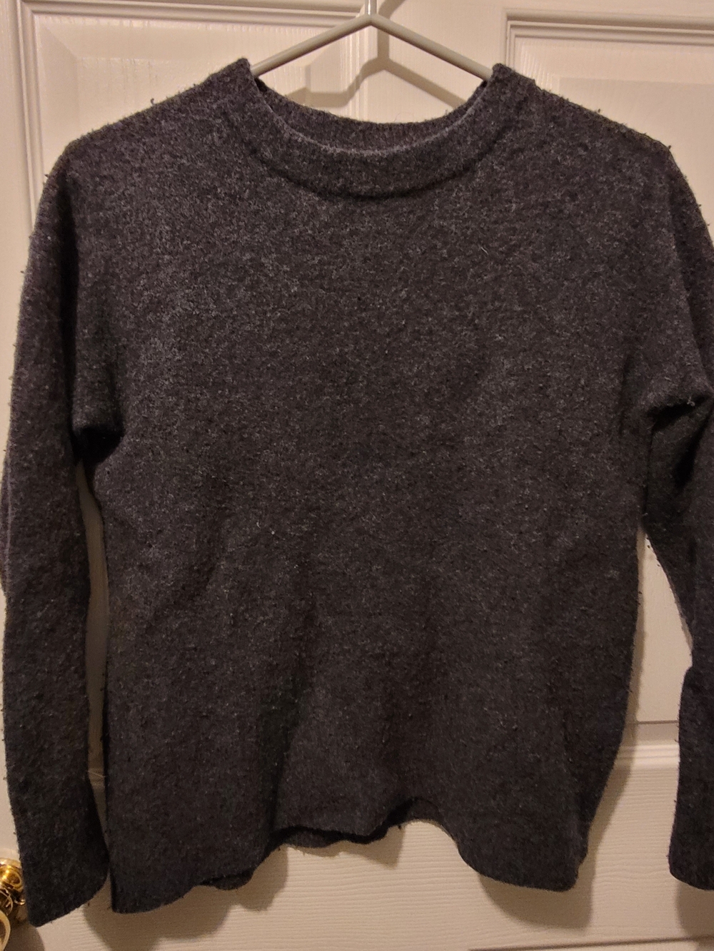 The Group Babaton Some Pilling , Easily Can Be Shaved. Cozy Dark Gray